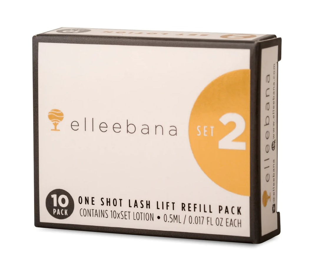Elleebana One Shot Setting Lotion ONLY-10 pack (step 2)